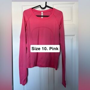 Lululemon Swifty Tech Long Sleeve
